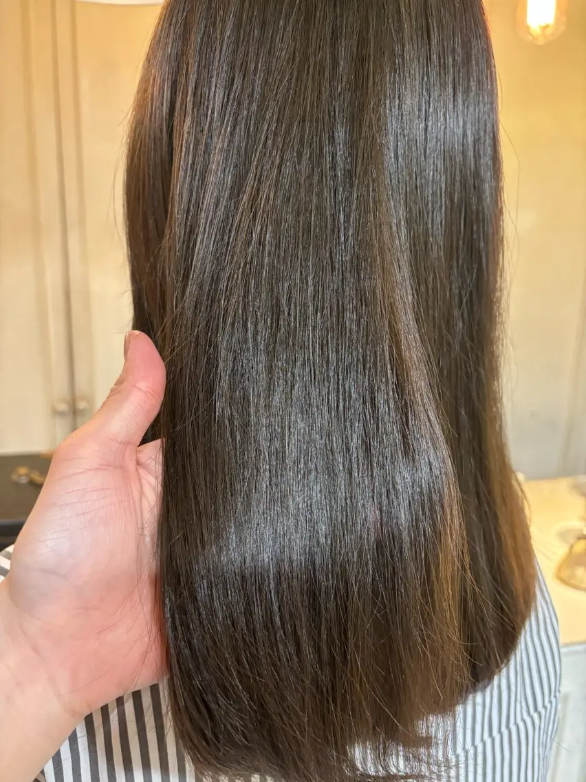 ミディアム ヘアカラー トリートメント 《ro-ro》 みゆのヘアスタイル