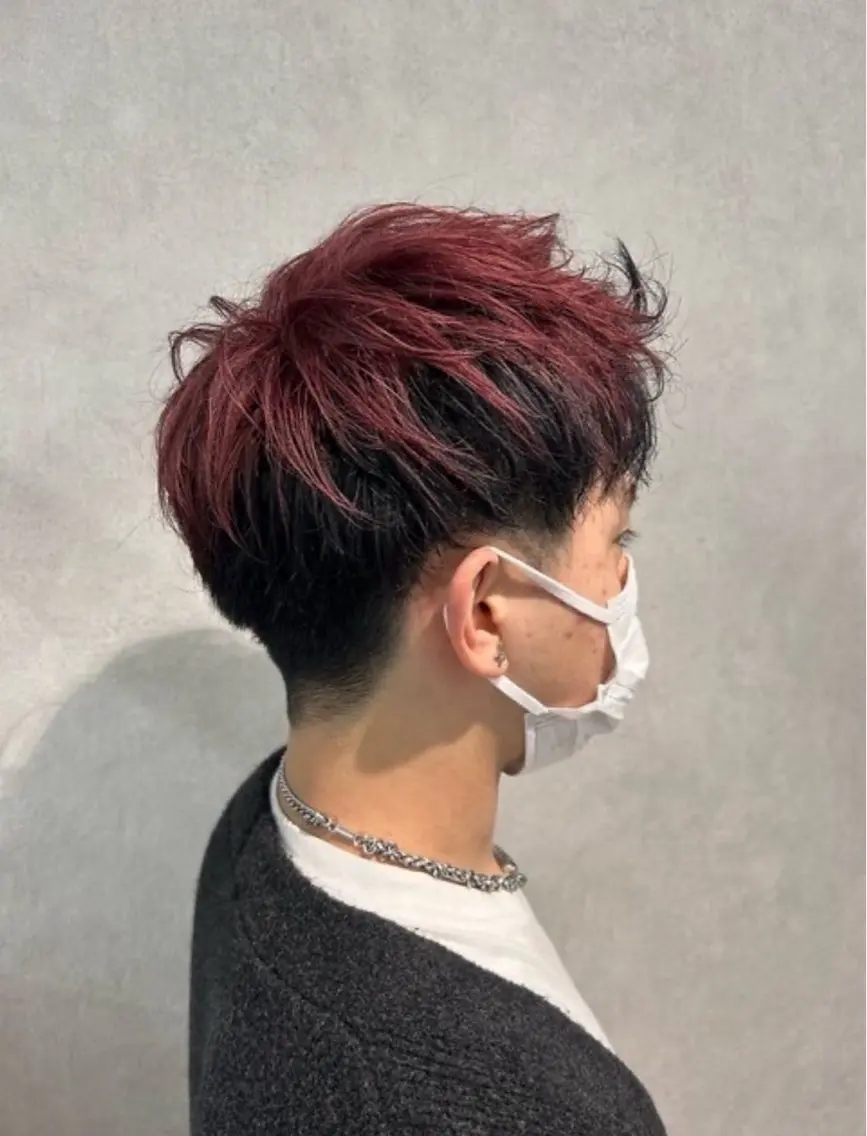 カラー メンズ パーマ/カラー toshikiのヘアスタイル