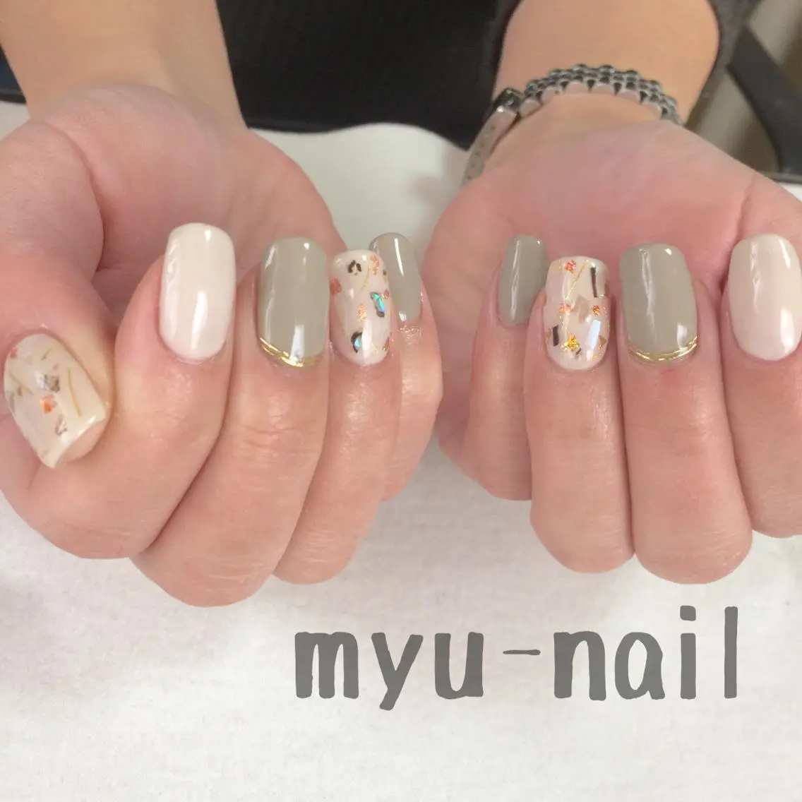 ネイル ハンドネイル ホームサロン myu-nailのネイルデザイン