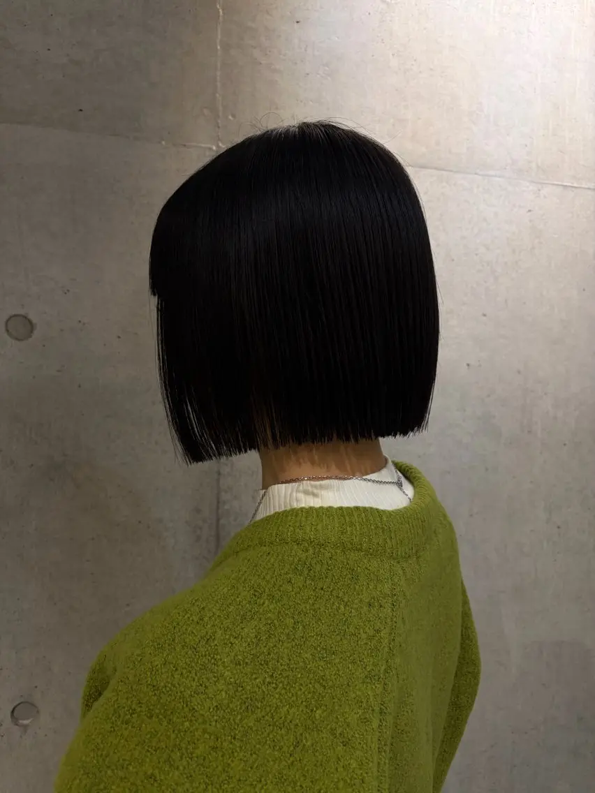 ショート カラー ヘアアレンジ カット ヘアカラー トリートメント ボブ艶モテカラー🫧 カリンのヘアスタイル