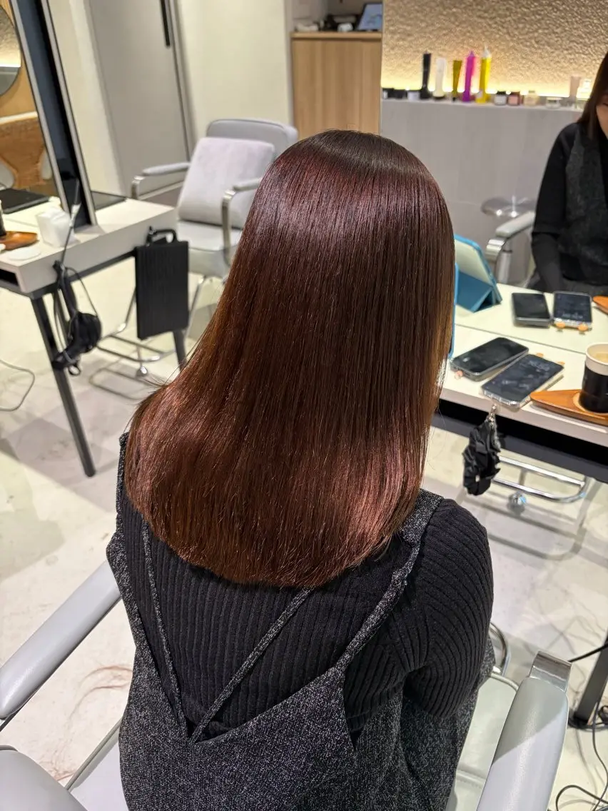 ‼️期間限定‼️カット+カラー+縮毛矯正+4stepトリートメントの写真