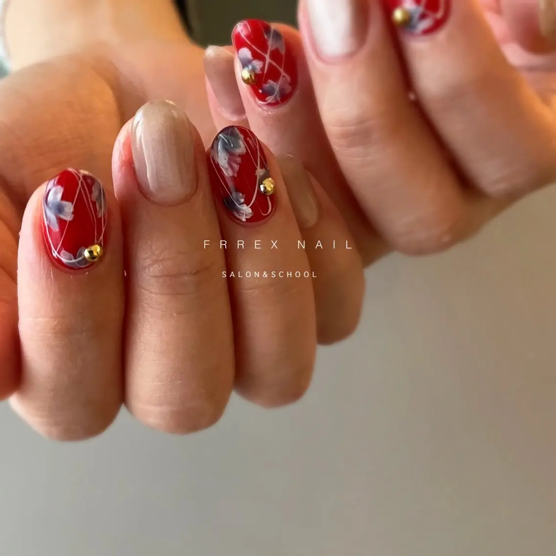 ネイル ハンドネイル ハンドケア freex nail /ニュアンス/個性派のネイルデザイン