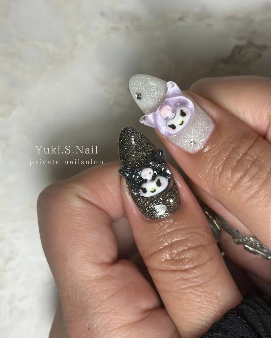 ロング ハンドネイル Yuki S.Nailのネイルデザイン