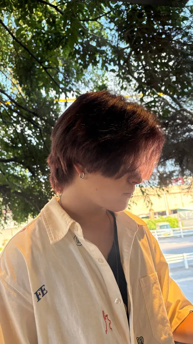 ショート カラー 池田 七海のヘアスタイル