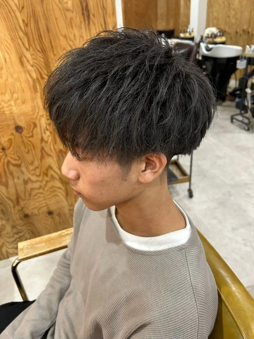 ヘアアレンジ メンズ カット 《外国人風ヘア特化》 早川 愛斗のヘアスタイル