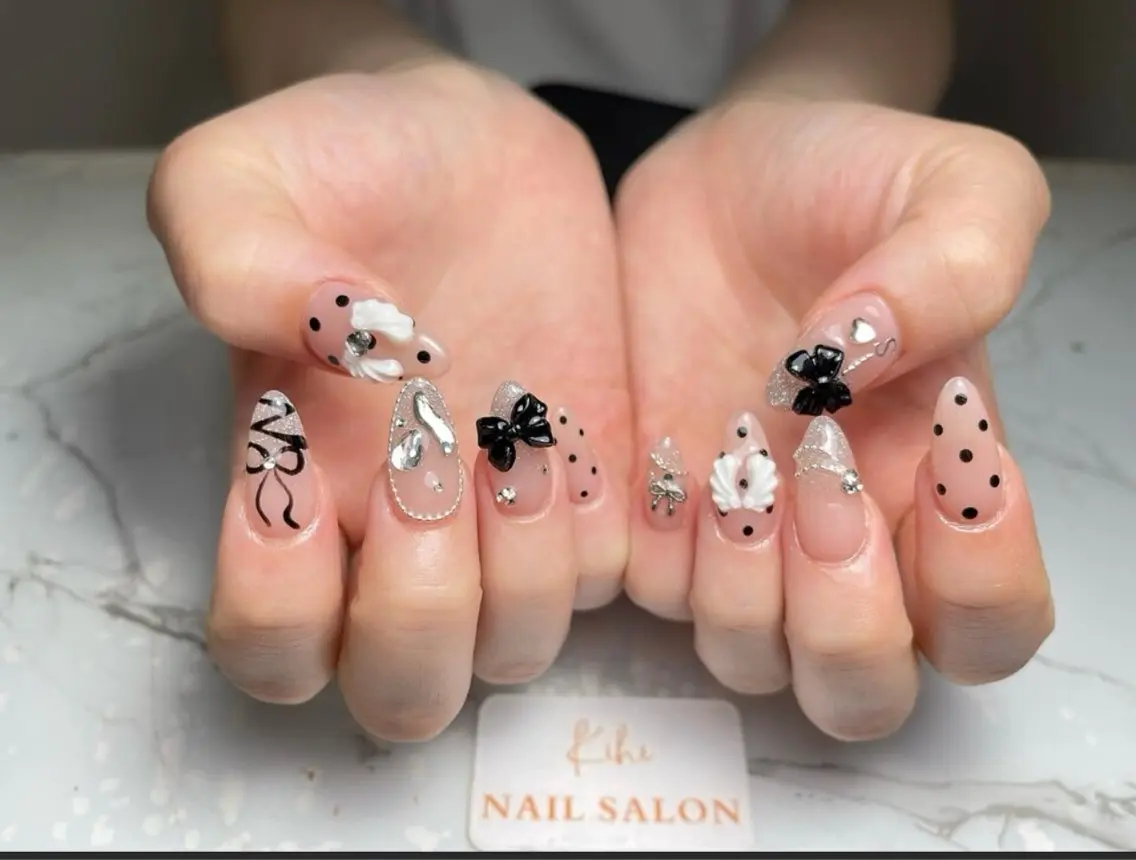 ネイル アートネイル フレンチネイル ジェルネイル グラデーション 韓国ネイル Nail Salon kihi大塚店のネイルデザイン