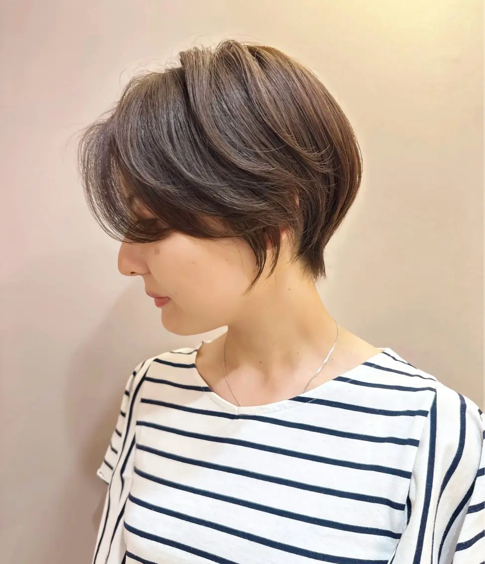 ショート カット ヘアカラー まさひろ /博多のヘアスタイル