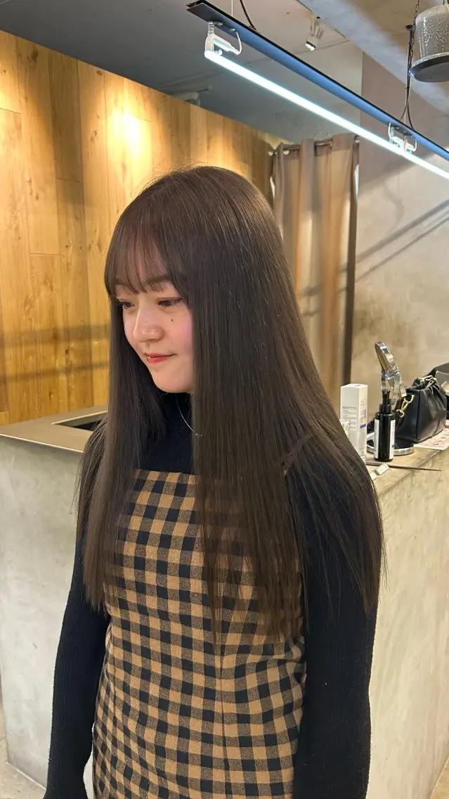 ロング カラー ベージュカラー ❕マンツーマン施術❕ 🍊Moemiのヘアスタイル