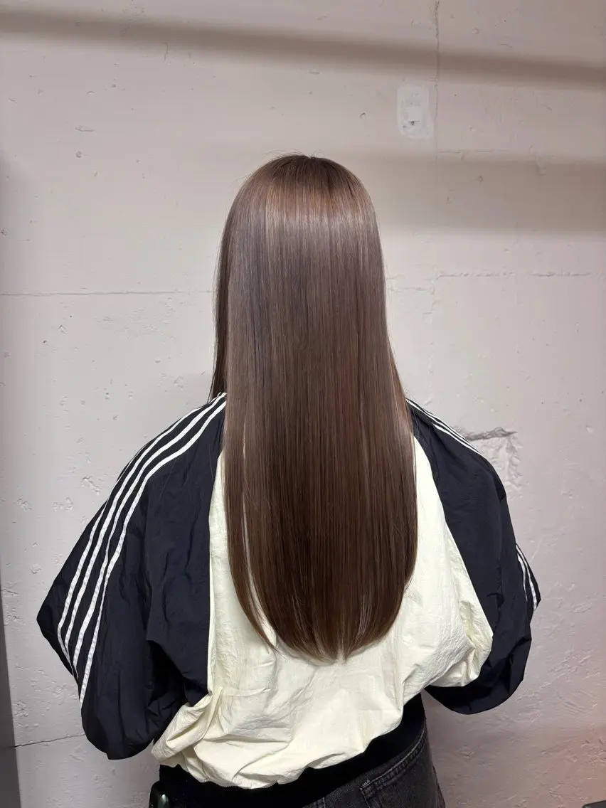 ロング カラー 🩵似合わせカット SEIRA🩵のヘアスタイル
