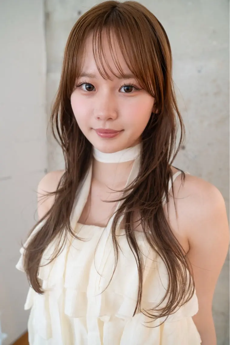 ロング 清水 陽成のヘアスタイル