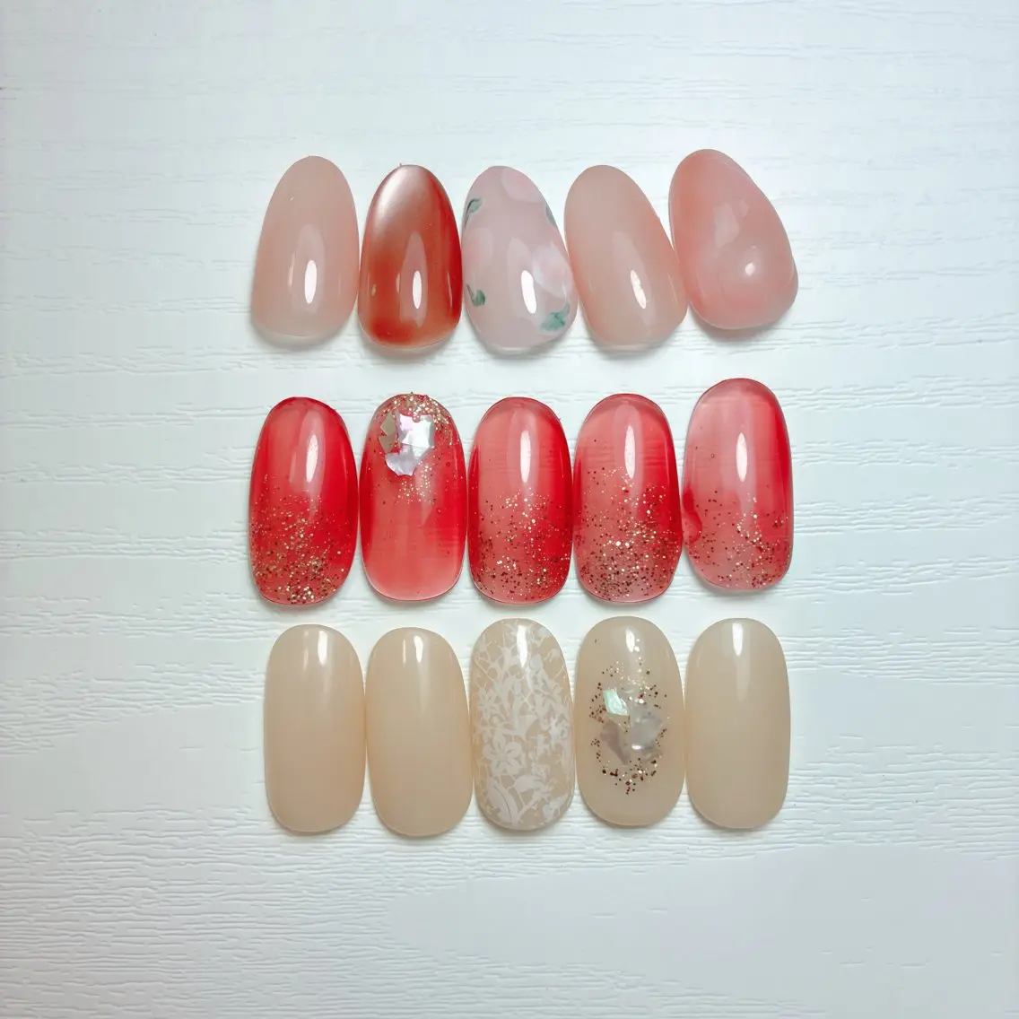 ネイル フットネイル 氷ネイル・うるうるネイル マグネットネイル ニュアンスネイル シンプルネイル ハンドネイル nail salon anoneのネイルデザイン