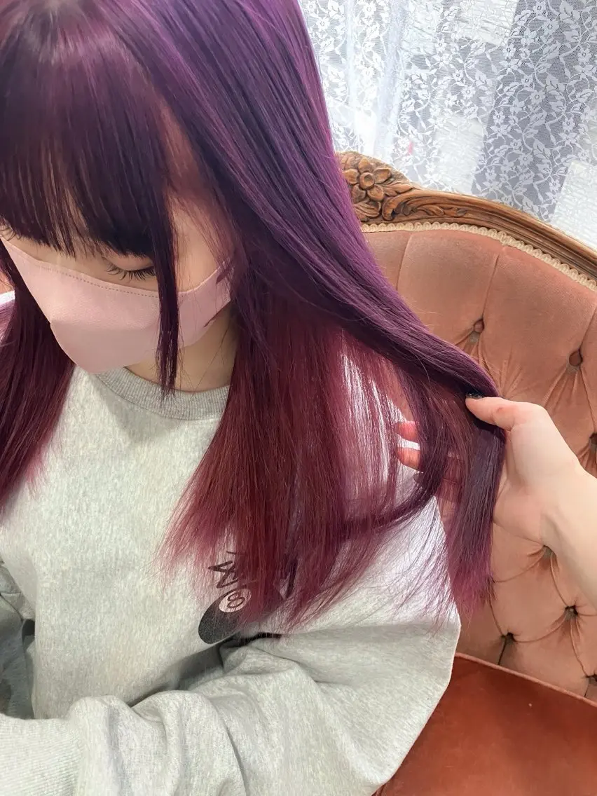 ロング カラー Maison HARU宮本 楓のヘアスタイル