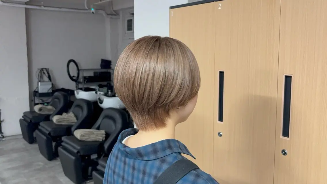 ショート tokute 中野真咲🐺のヘアスタイル