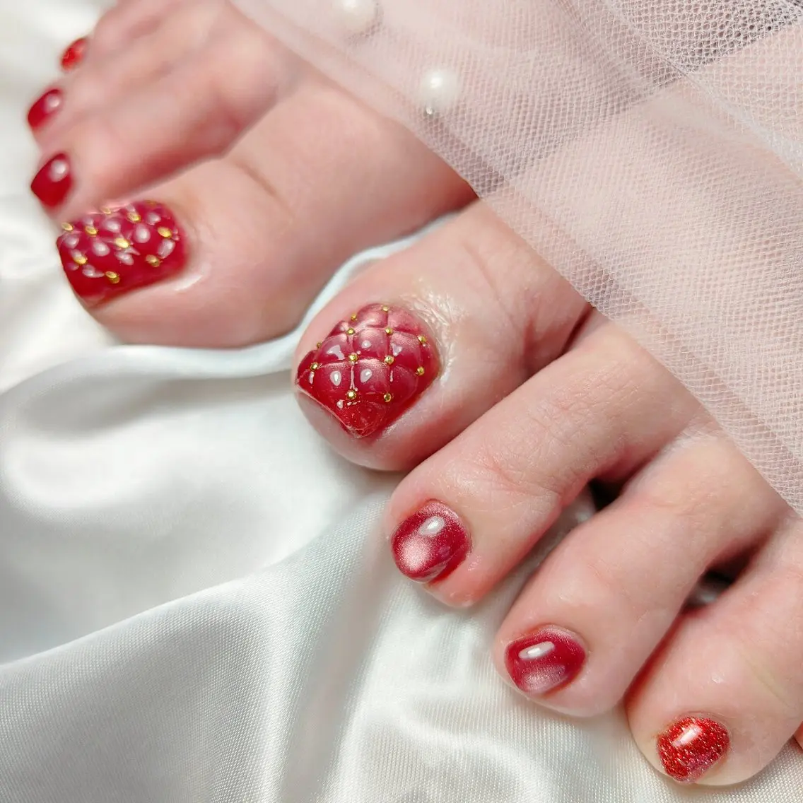 ネイル マグネットネイル yuru calon nailのネイルデザイン