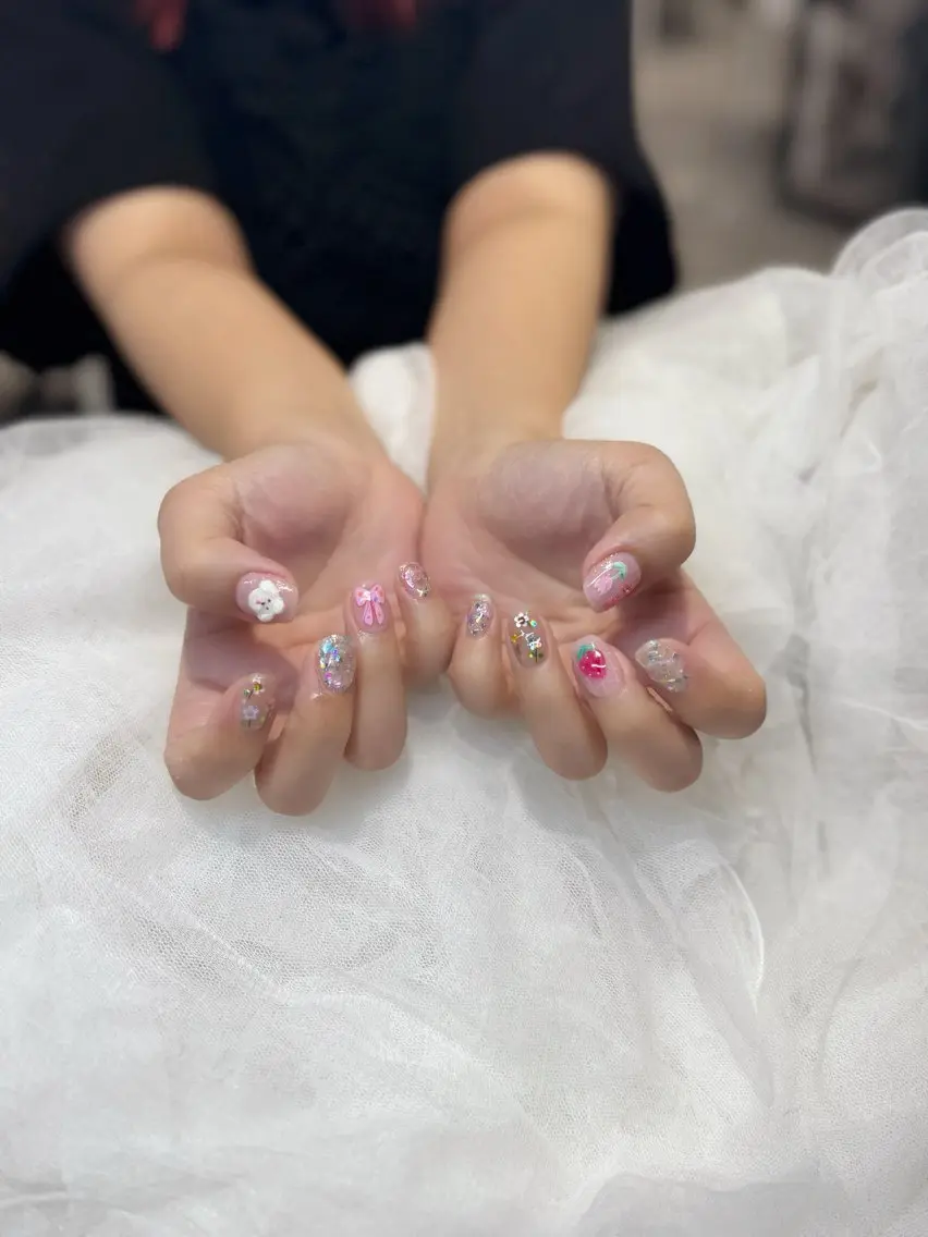 ネイル ハンドネイル 新井 ひなののネイルデザイン