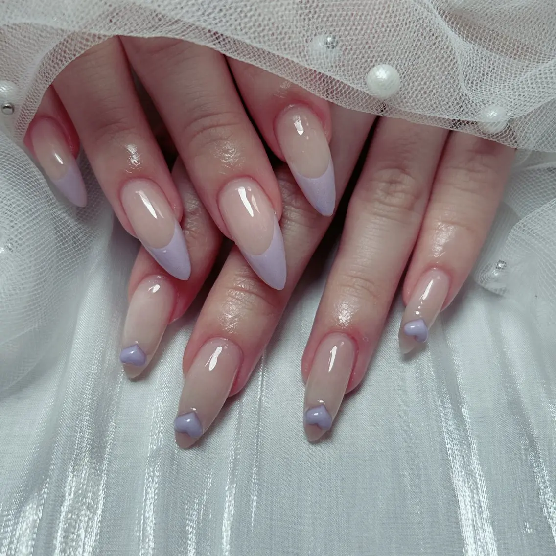 ネイル ジェルネイル 韓国ネイル ニュアンスネイル シンプルネイル ワンホンネイル ハンドネイル Cute Tips nailのネイルデザイン