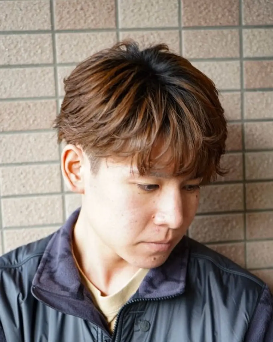 ショート メンズ 鹿児島 TSUBASAのヘアスタイル