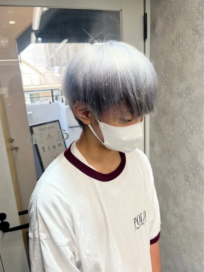 ショート 🩷アニメカラー🩵 mihoのヘアスタイル