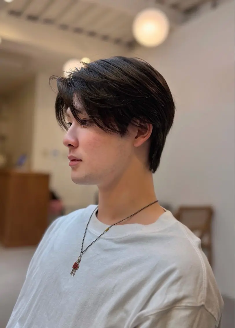 【社会人限定/撮影必須】ストレートパーマ（ナチュラル）＋カット＋身だしなみ眉カットの写真