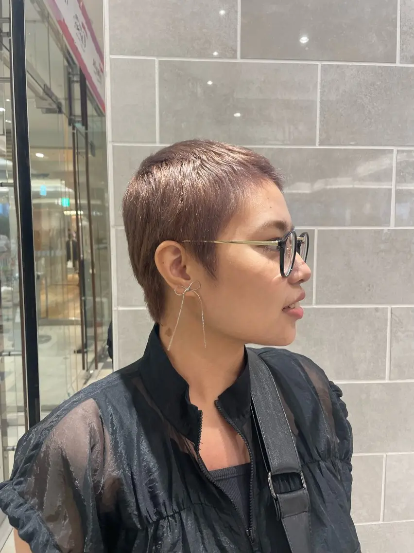 ダメージレスブリーチ✨【似合わせカット➕ダブル艶カラー➕TOKIOトリートメントフルコース付き】💇‍♀️の写真