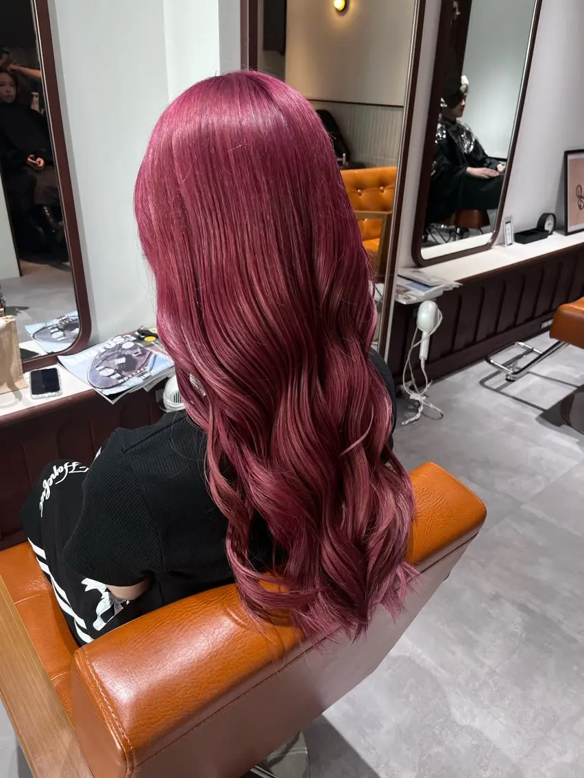 ロング カラー ヘアアレンジ カット ヘアカラー 💠urara opus💠🩵のヘアスタイル