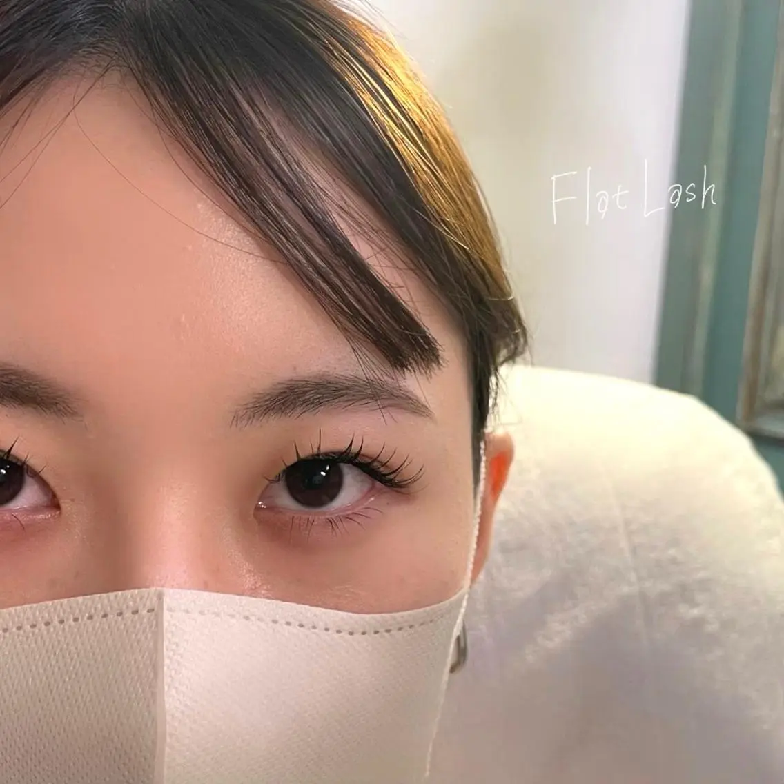 マツエク・マツパ フラットラッシュ 吉祥寺kasumi 🌛eye/browのマツエク・マツパデザイン
