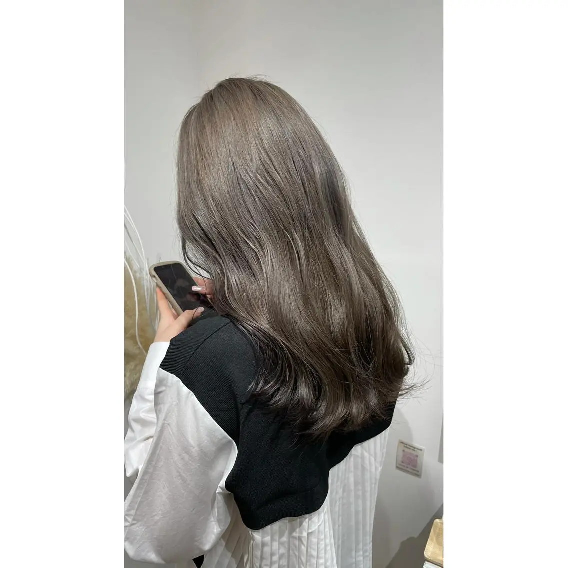ロング カラー ヘアカラー トリートメント 梅田/髪質改善カラー ❄︎ mikiのヘアスタイル