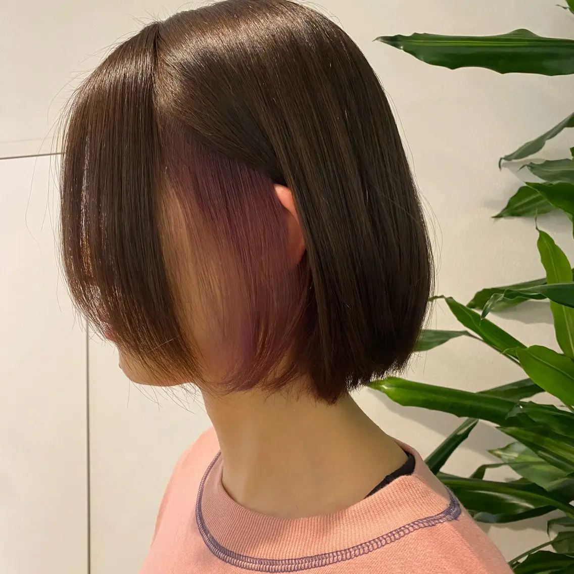 ミディアム カラー パーマモデル募集中 渥美翔人のヘアスタイル