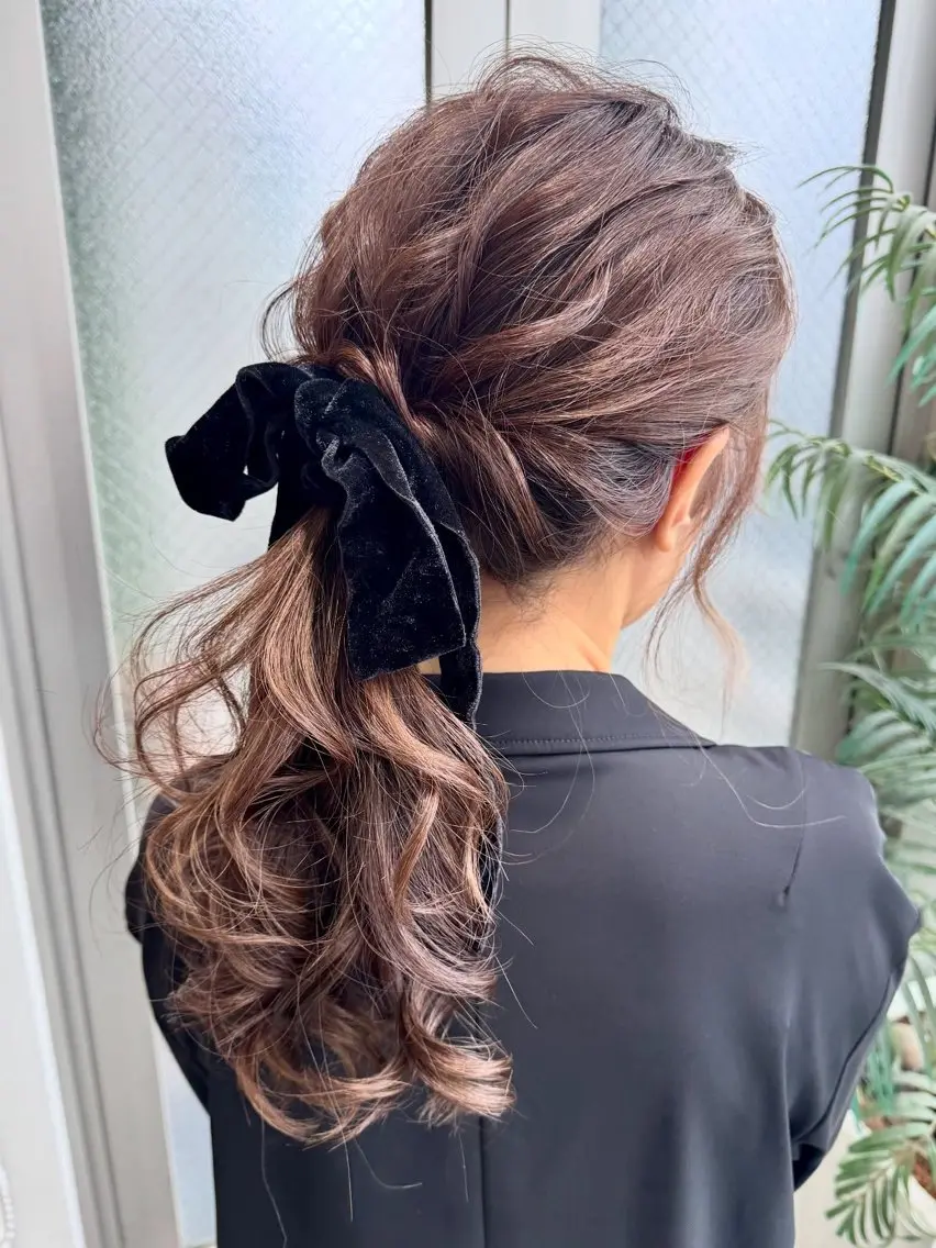 セミロング 🫧ハッシュレイヤー ×髪質改善🫧清野のヘアスタイル