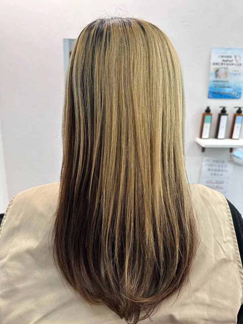 ロング ヘッドスパ 三原 友美のヘアスタイル