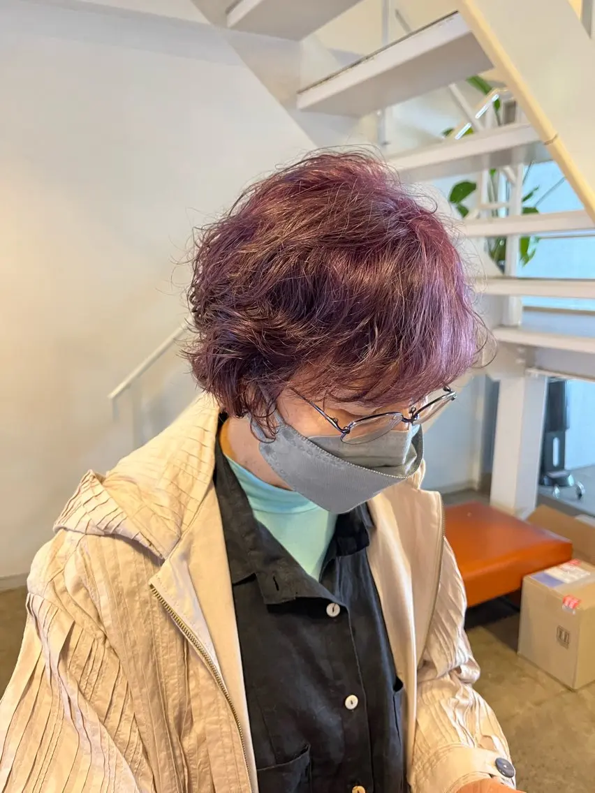 透明感イルミナカラー+aujuaクイックトリートメント🫣✨《ブロー付》の写真
