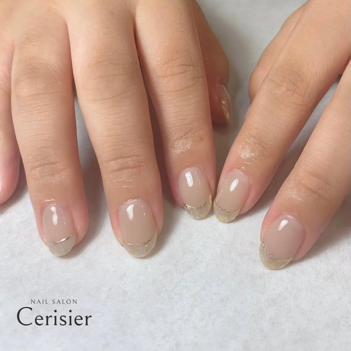 ネイル ハンドネイル フットネイル cerisier nailのネイルデザイン