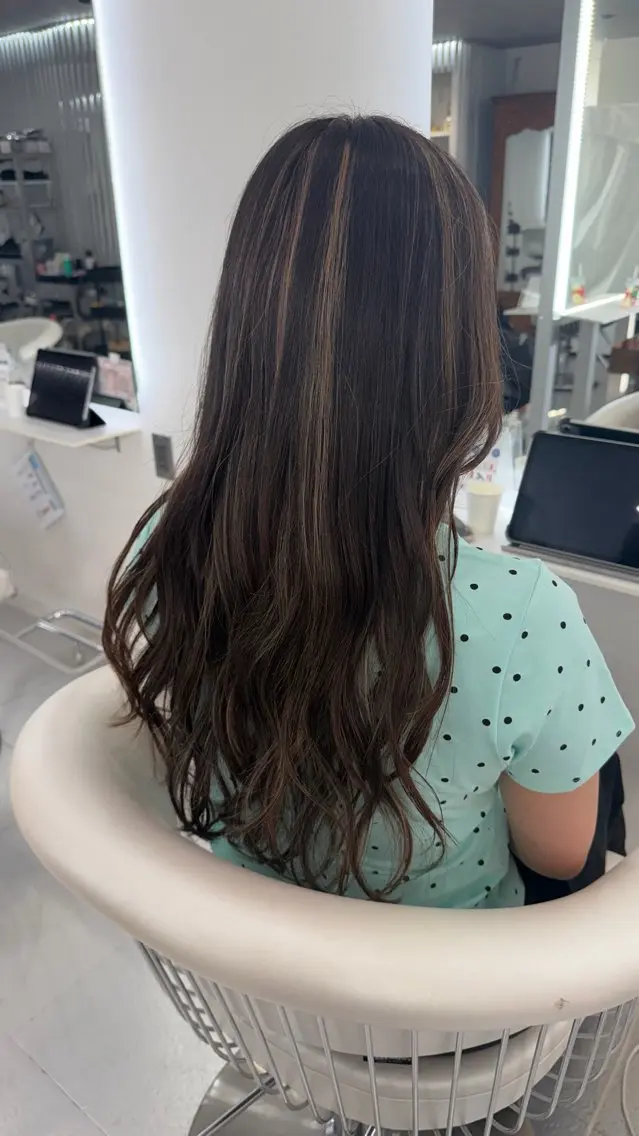 ロング ハイライト Share .⋆𝜗𝜚はるかのヘアスタイル