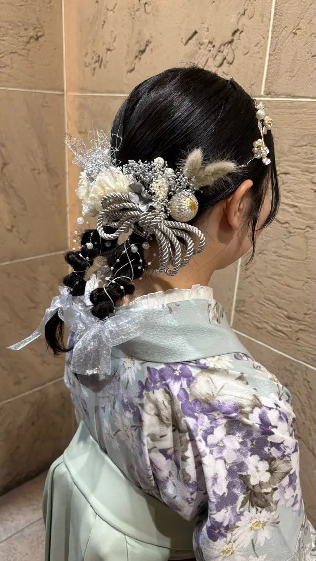 セミロング ヘアアレンジ 菊地 紗矢のヘアスタイル