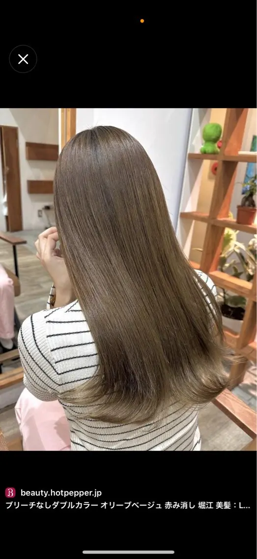 カラー ヘアカラー 🧸U-topia 🧸佐野ななみ🧸のヘアスタイル