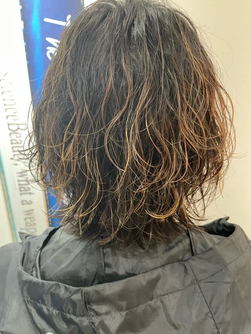 カット+コスメパーマ+2stepトリートメントの写真