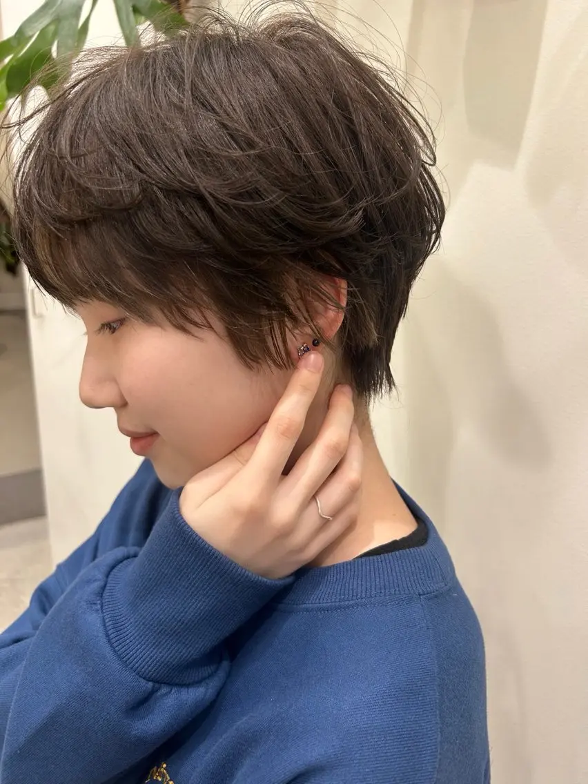 ショート 💛🤍U too e’s /店長🧸のヘアスタイル