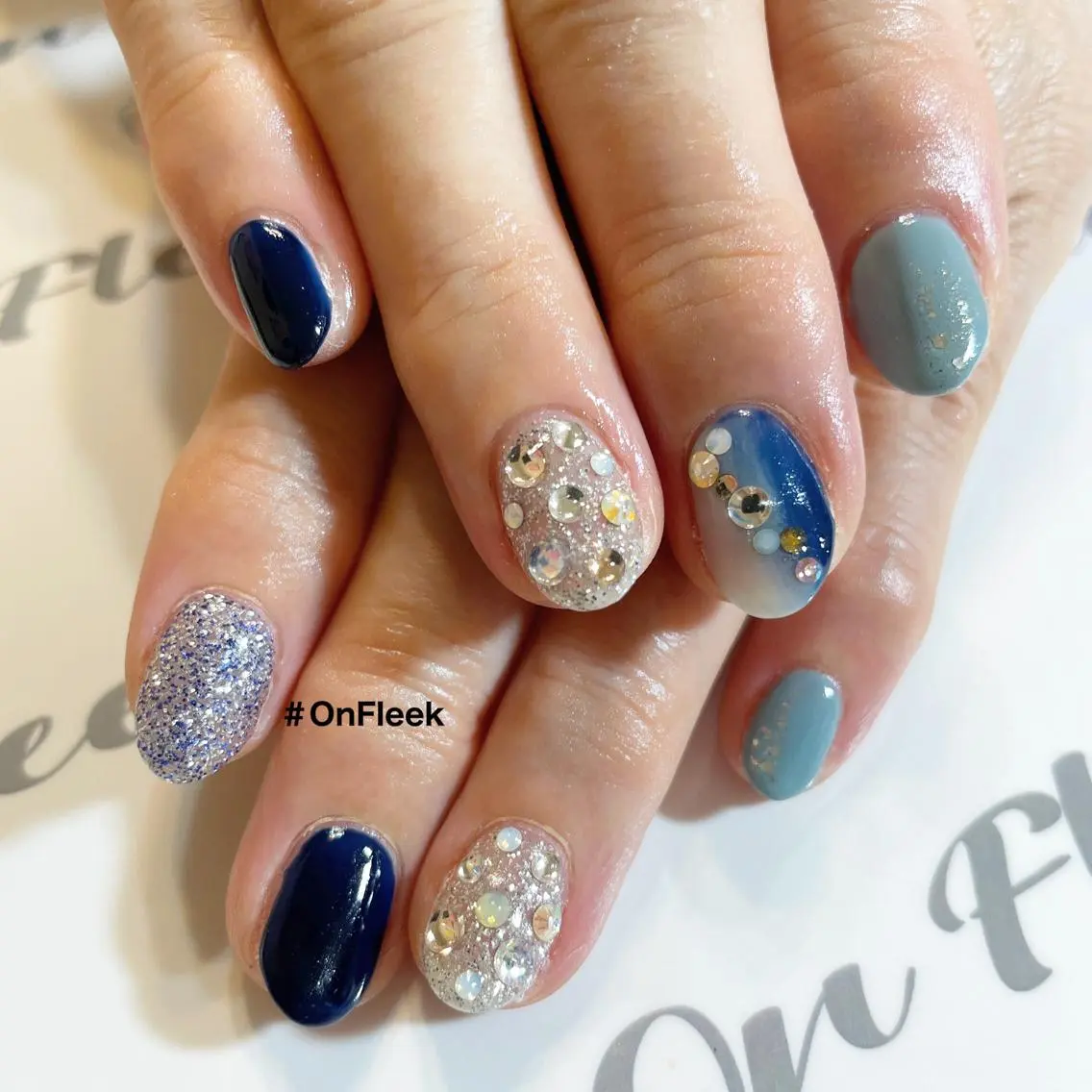 ネイル ハンドネイル NailSalon ＃OnFleekのネイルデザイン