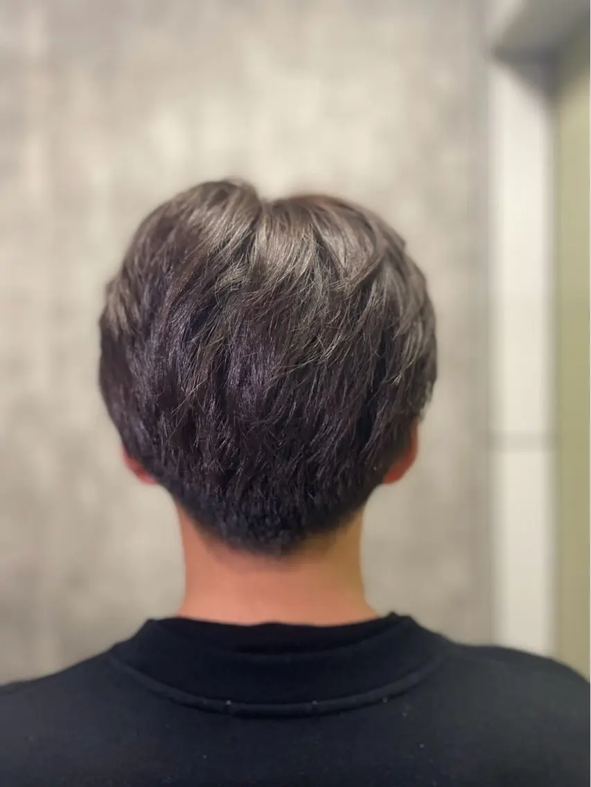ミディアム 對馬 虎太郎のヘアスタイル