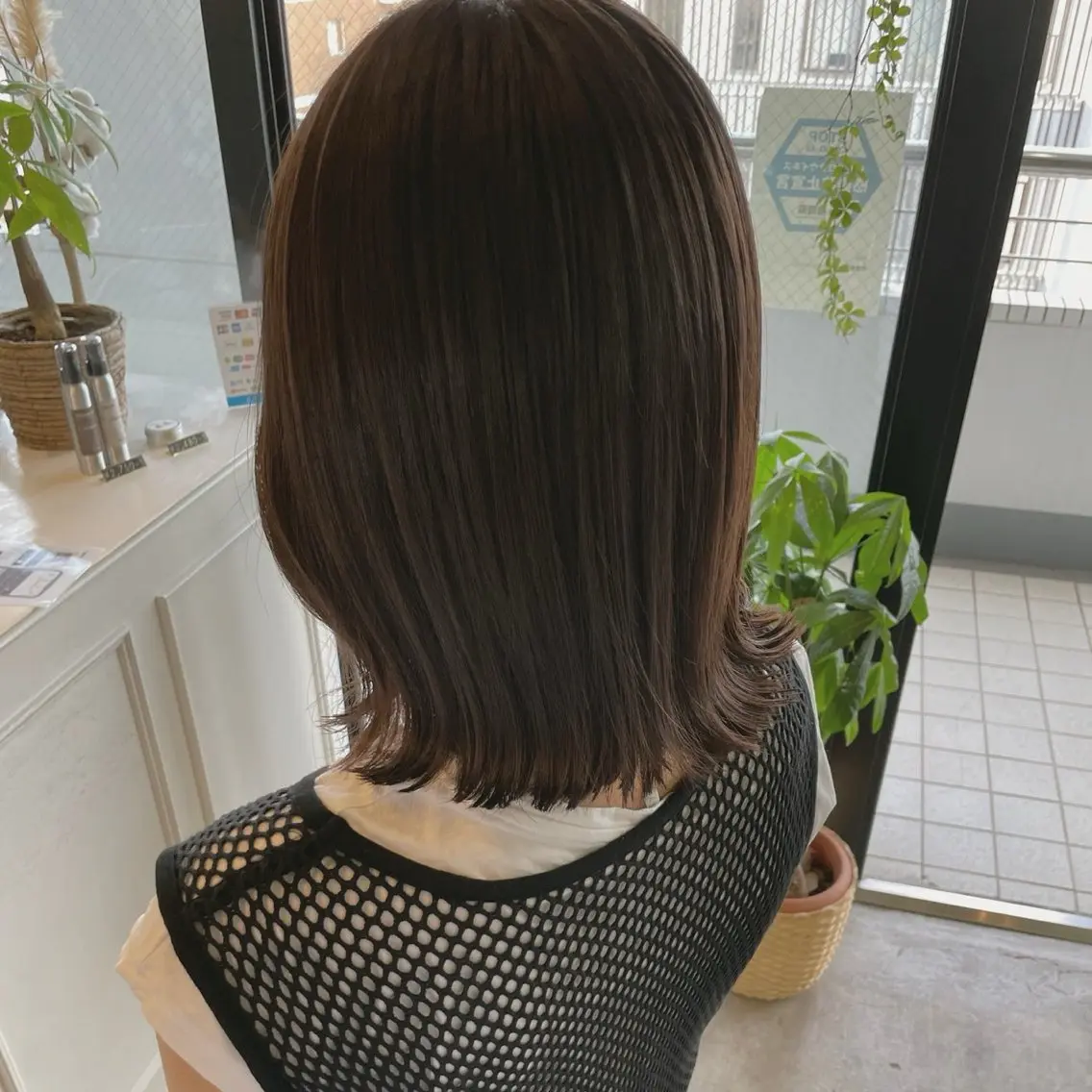 ワンカラー 全体染め⋆⸜🎀⸝‍⋆(💃オシャレ染め✨)＋2stepトリートメント⸜🙌⸝🩵の写真
