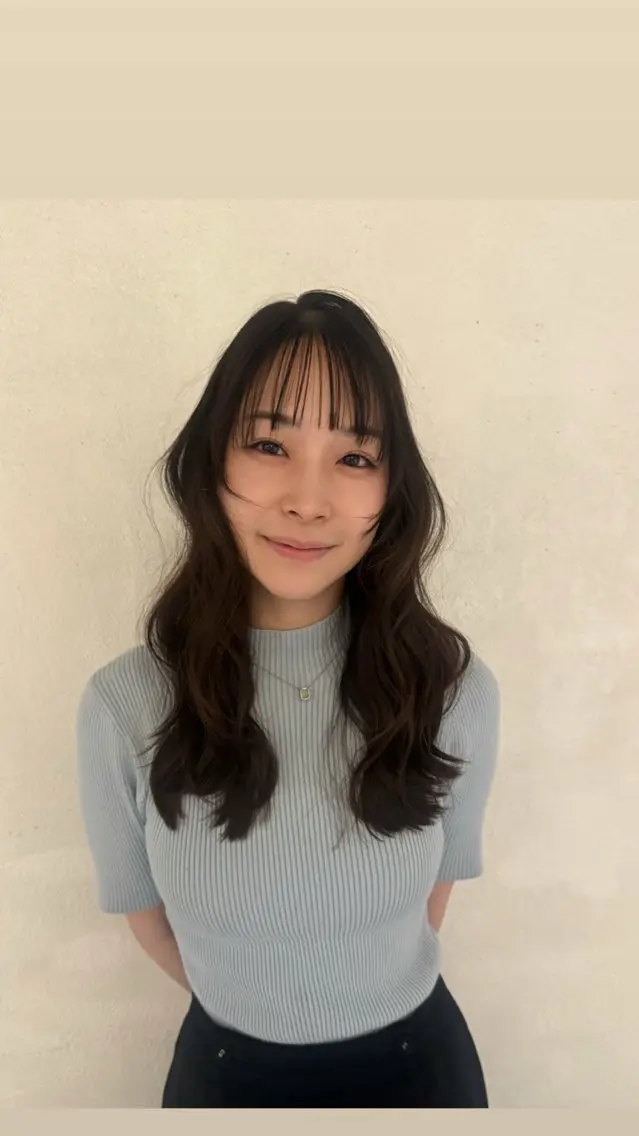 セミロング Elme/ 縮毛矯正大募集💞のヘアスタイル