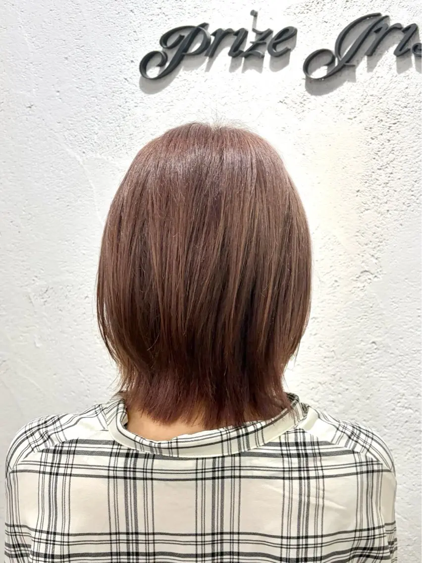 ショート カラー ボブレイヤー ベージュカラー ブリーチ 透明感カラー グラデーションカラー カット ヘアカラー トリートメント 韓国レイヤー🦋 ブリーチtomokoのヘアスタイル