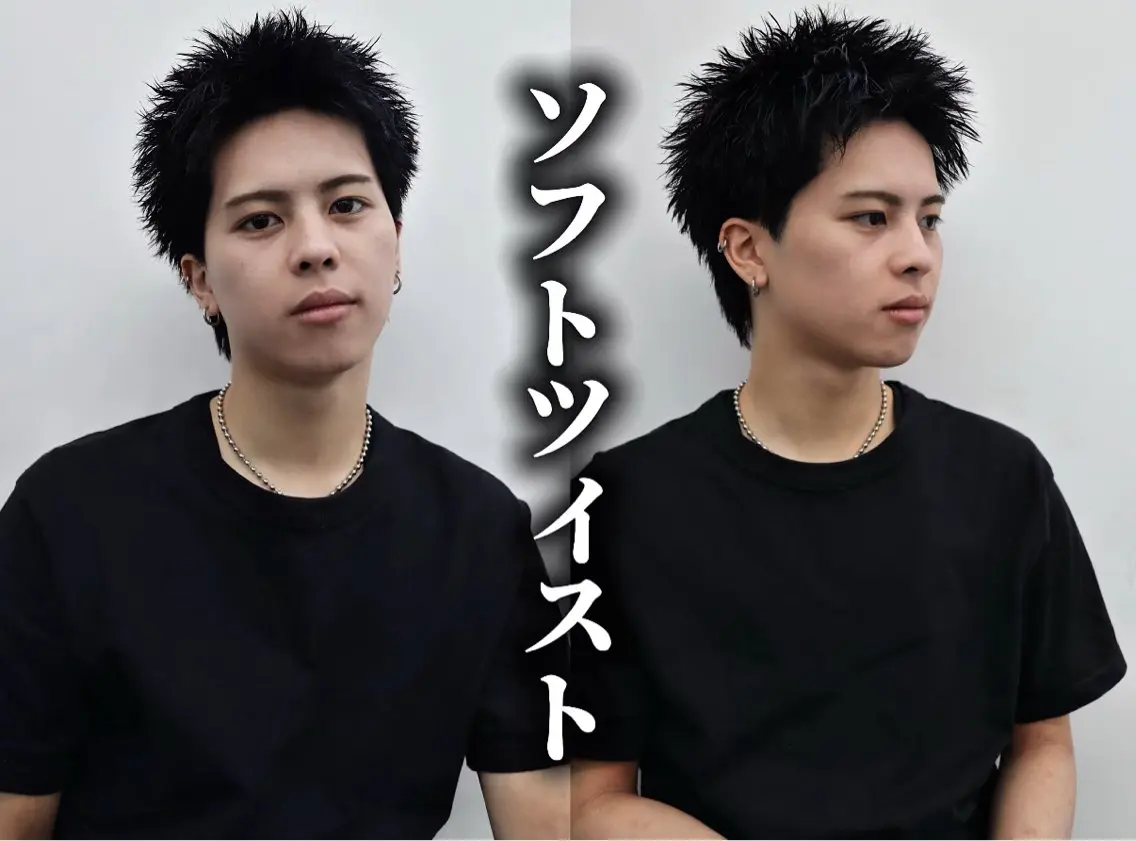 ショート パーマ メンズ カット パーマ トリートメント 亀井隆汰/メンズ専門 パーマ特化美容師のヘアスタイル