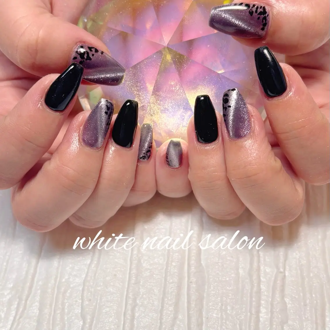 ネイル フットネイル ラメ(グリッター) ハンドネイル white nail salonのネイルデザイン