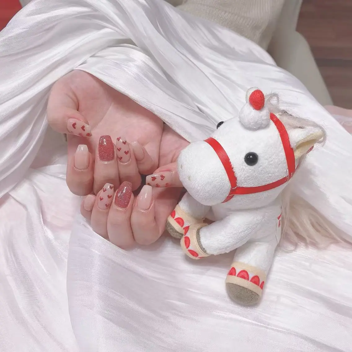 ネイル バレンタイン ジョリ kasumi🌹💅のネイルデザイン