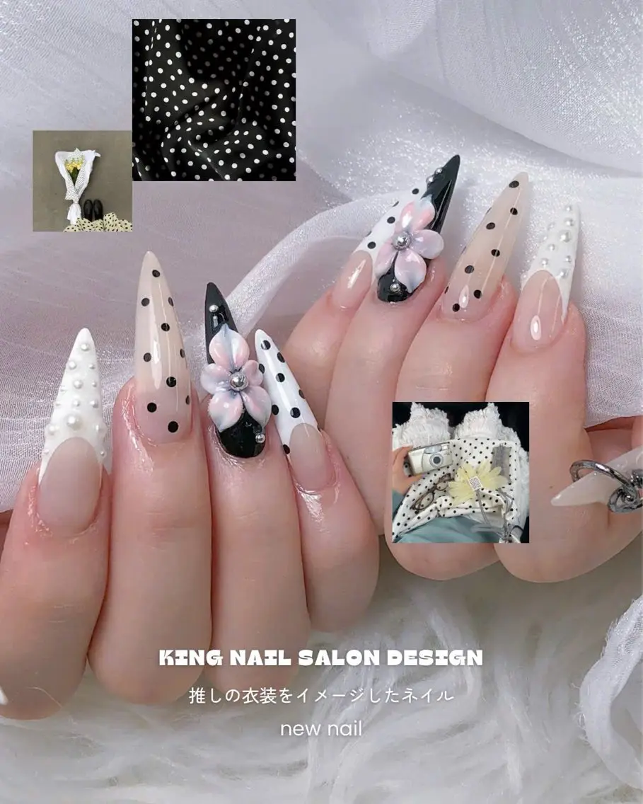 ネイル アートネイル 長さ出し フレンチネイル 韓国ネイル マグネットネイル ハンドネイル King Nail_Salonのネイルデザイン