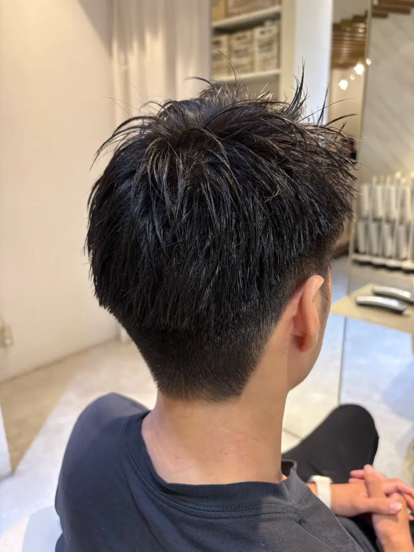 メンズ 竹谷 奈津実のヘアスタイル