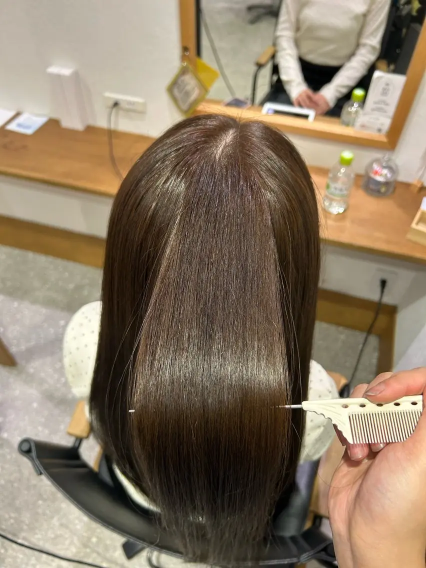 ロング やなぎさわ はるなのヘアスタイル