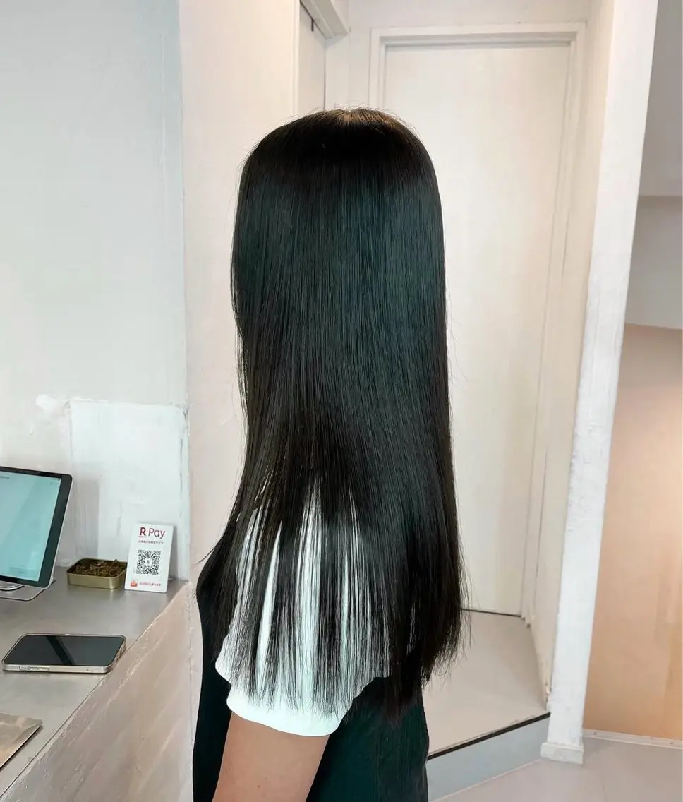 ロング カラー ヘアアレンジ ブリーチ ブリーチなしカラー ヘアカラー トリートメント 🫟ダブルカラー 小島千夏🫟のヘアスタイル