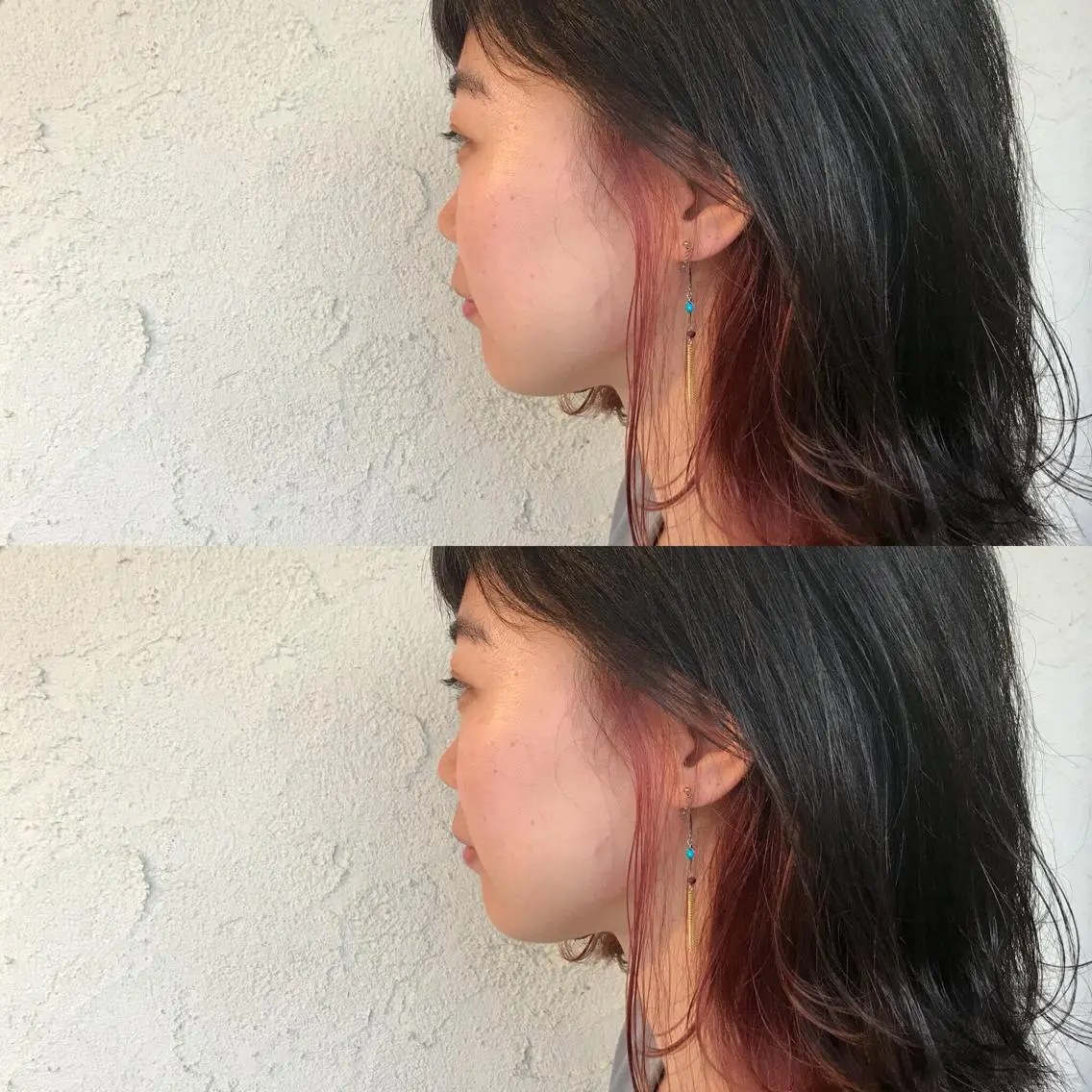 ショート カラー インナーカラー ピンクカラー 艶髪育成サロン 京橋　shinのヘアスタイル